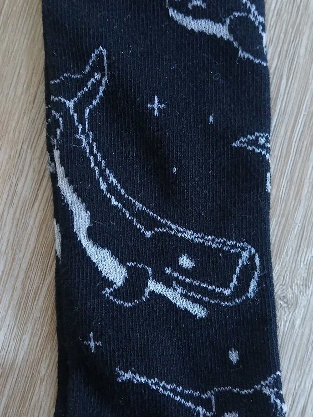 Sock It To Me- Kids Socks Stellar Whales & Stars Stretchy Knit Unisex Size